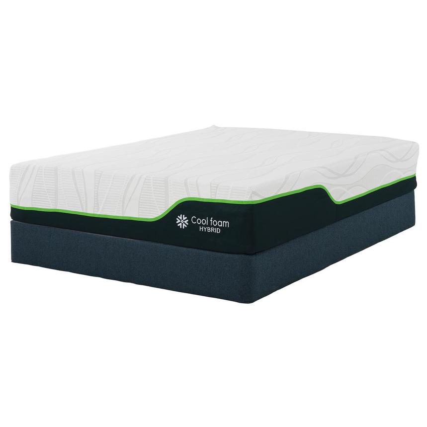 Zen-Hybrid King Mattress w/Regular Foundation Beautyrest by Simmons