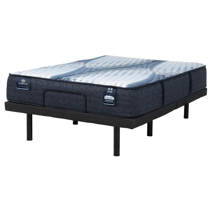 Aveda-Medium King Mattress w/Motion Renew Powered Base by Serta