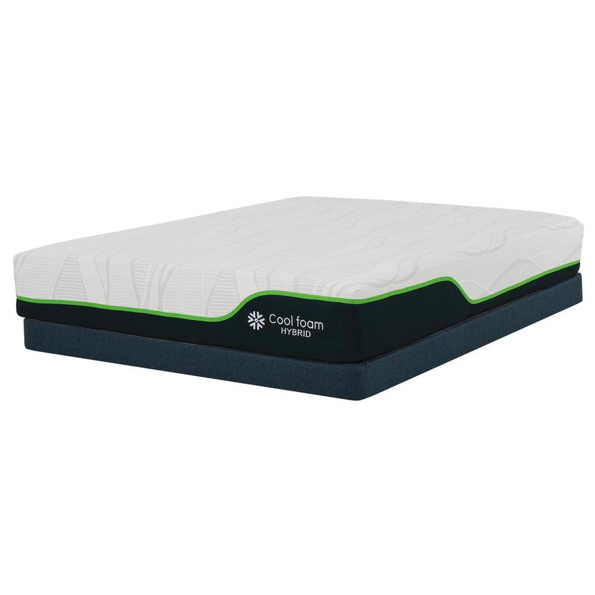 Brizo-Hybrid Full Mattress w/Low Foundation Beautyrest by Simmons