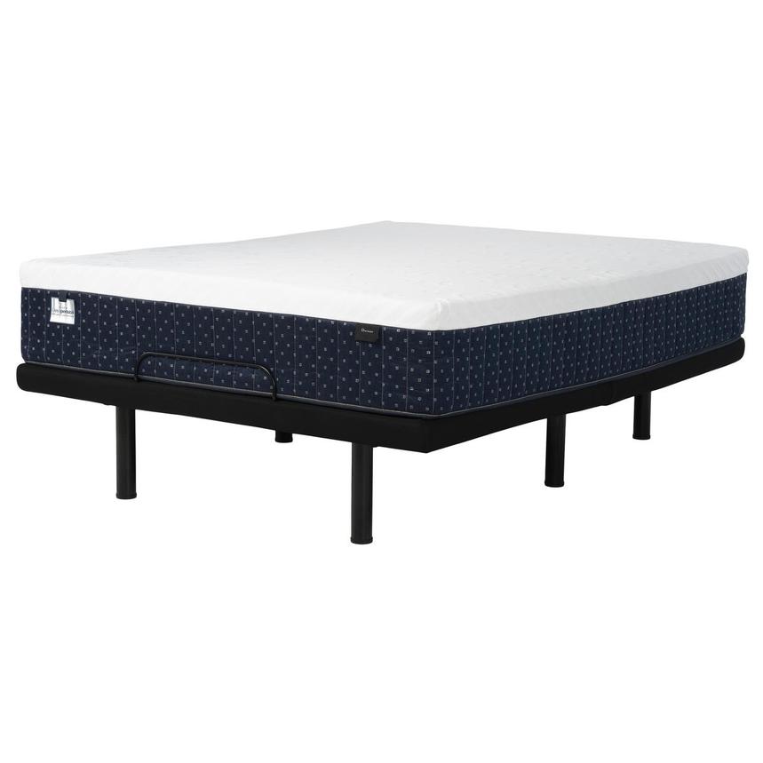 Dorzano Gen2-Medium Queen Mattress w/Legra Powered Base by Carlo Perazzi Elite