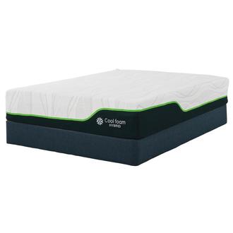 Zen-Hybrid Queen Mattress w/Regular Foundation Beautyrest by Simmons