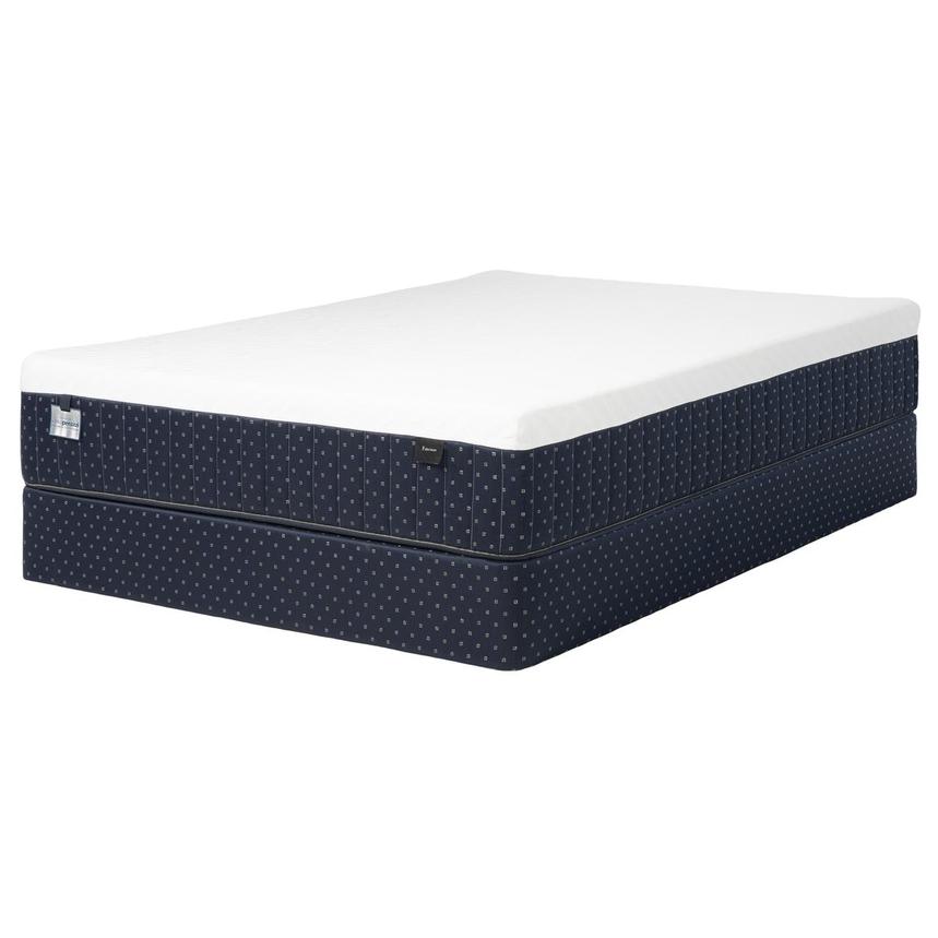 Fabriano Gen2-Firm Queen Mattress w/Regular Foundation by Carlo Perazzi Elite  main image, 1 of 4 images.