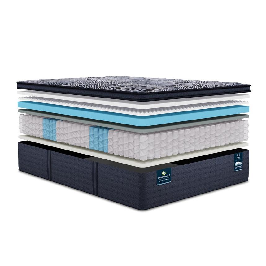 Lexton-Medium Pillow Top Queen Mattress by Serta PerfectSleeperX alternate image, 2 of 6 images.