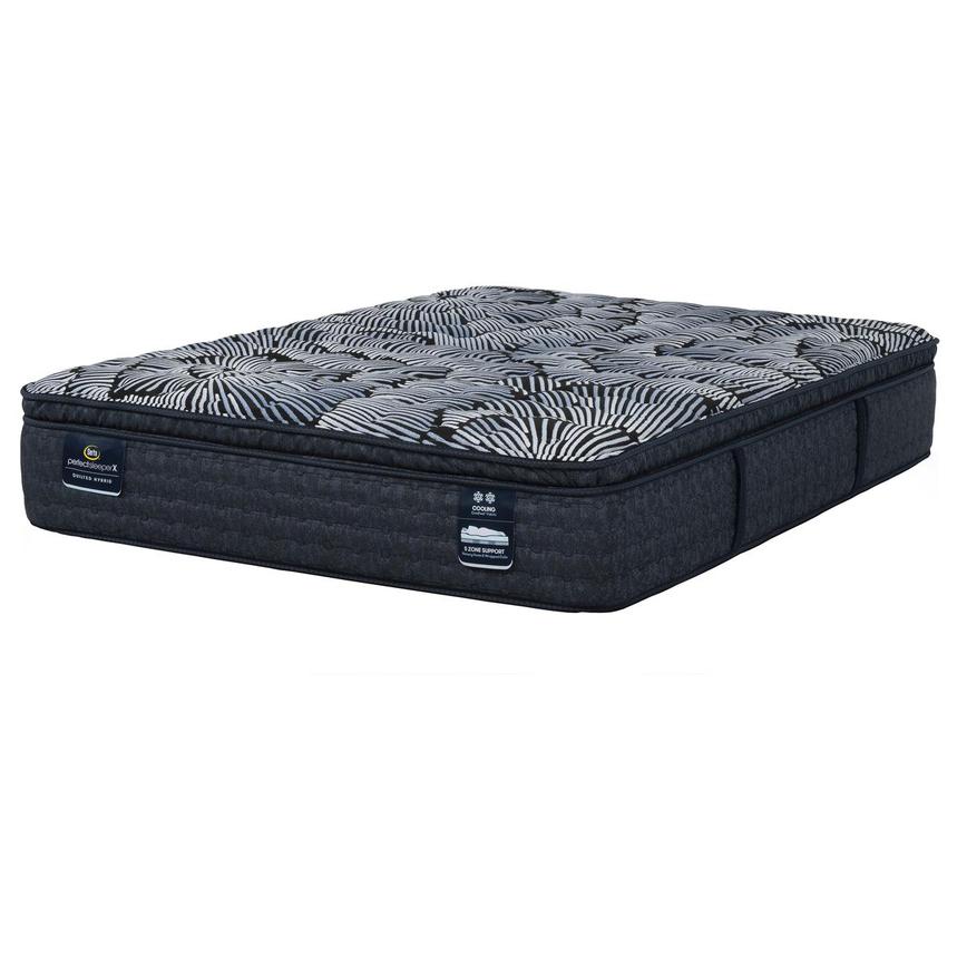 Lexton-Medium Pillow Top Queen Mattress by Serta PerfectSleeperX  main image, 1 of 6 images.