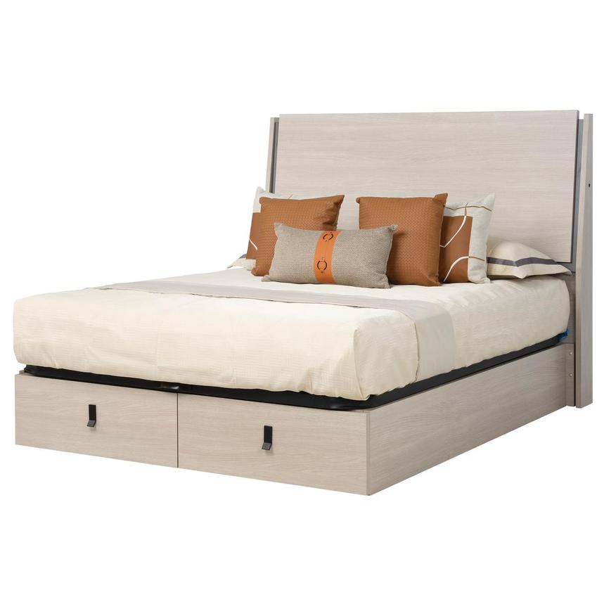 Atenas Queen Storage Bed main image, 1 of 9 images.