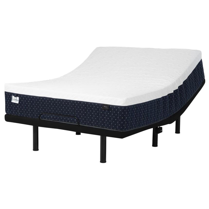 Erbezzo-Medium King Mattress w/Donalie Powered Base by Carlo Perazzi Elite  alternate image, 2 of 4 images.