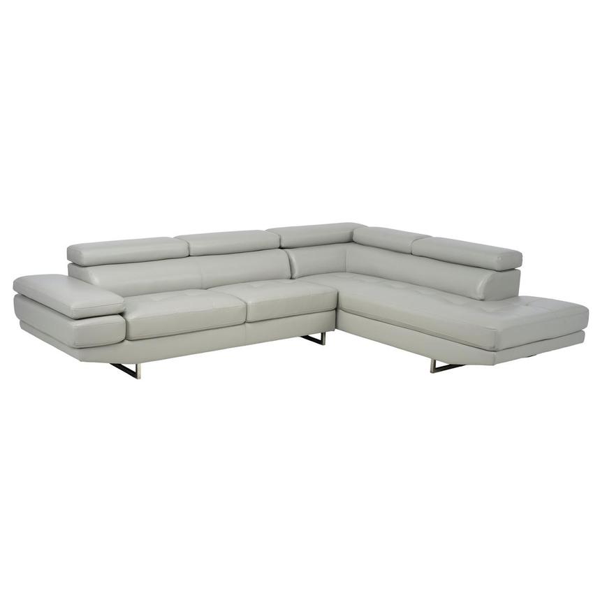 Tahoe Gray Corner Sofa w/Right Chaise  main image, 1 of 14 images.