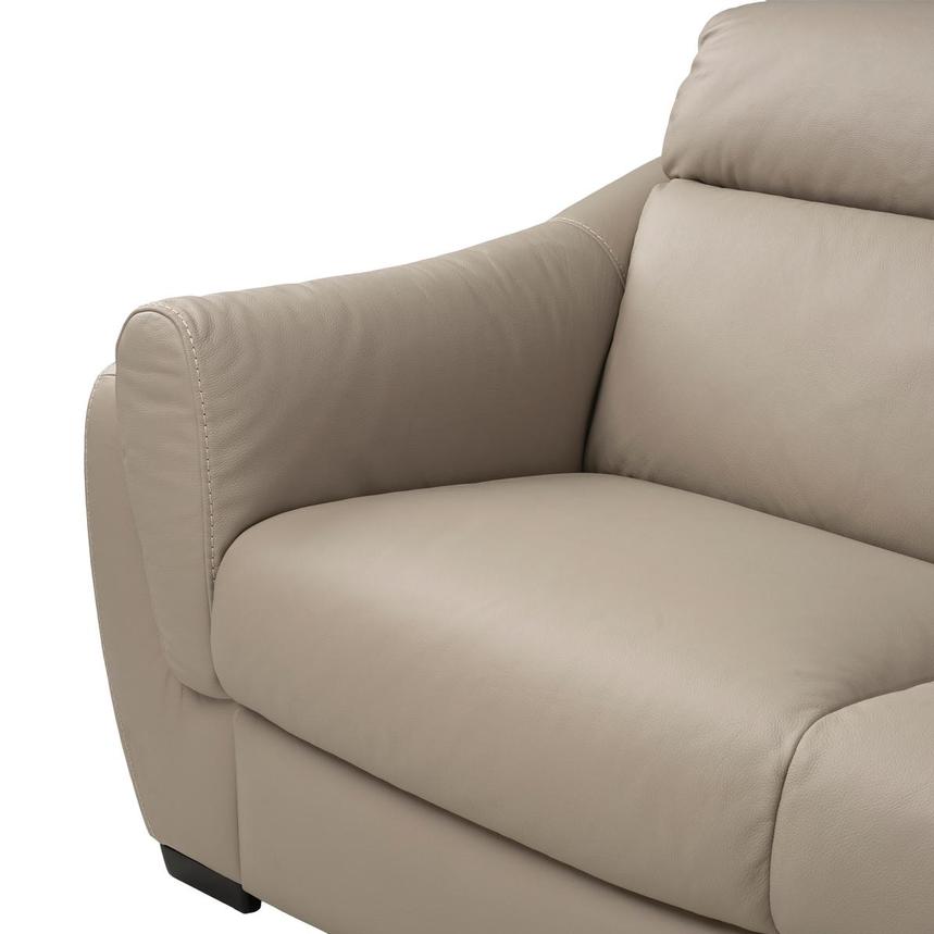 Mayfair 3-Piece Leather Sectional by Natuzzi Editions  alternate image, 5 of 7 images.