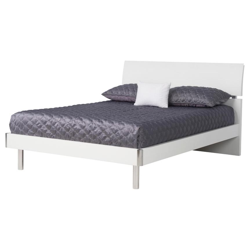 Daisy White Full Panel Bed