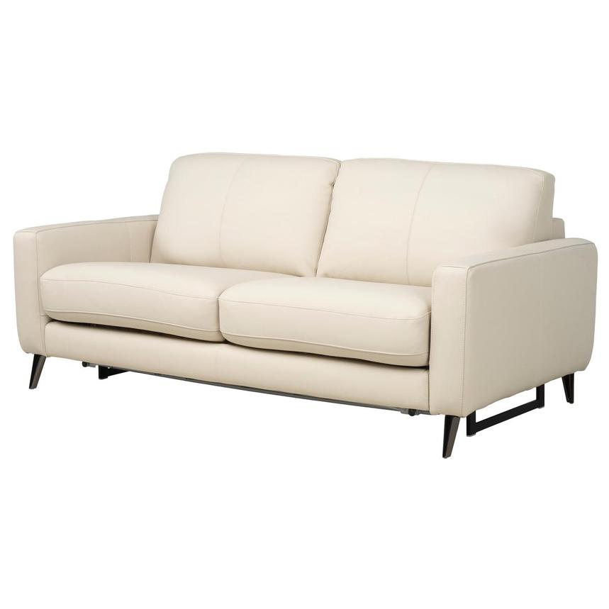 Lloyd Beige Leather Full Sleeper main image, 1 of 9 images.