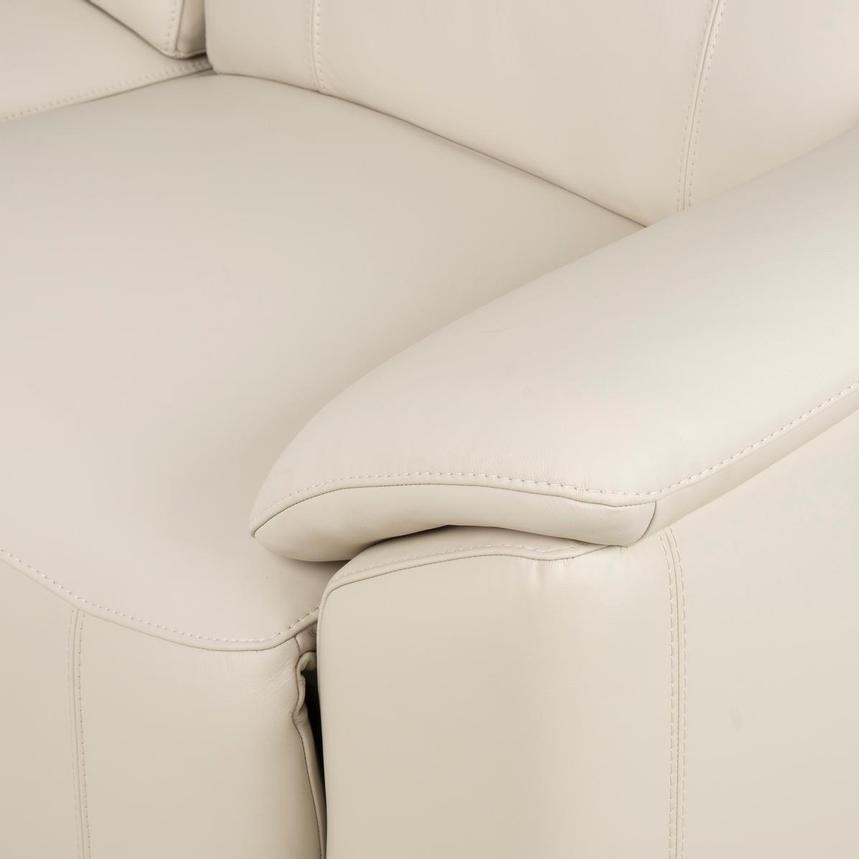Cordova Cream Home Theater Leather Seating with 5PCS/3PWR  alternate image, 11 of 13 images.