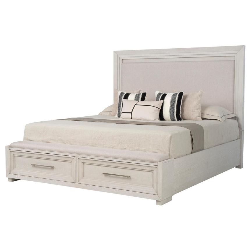 Vigo King Storage Panel Bed