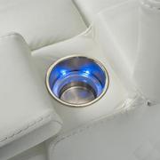 Zeus Leather Power Reclining Sofa  alternate image, 14 of 16 images.