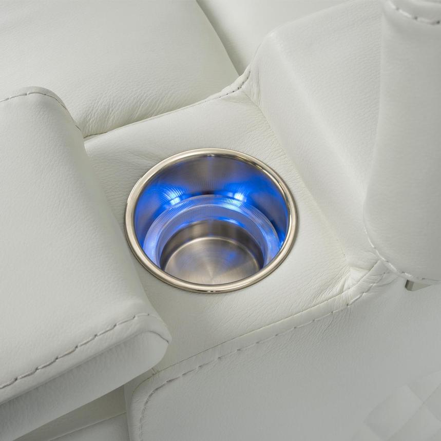 Zeus Leather Power Reclining Sofa alternate image, 14 of 17 images.