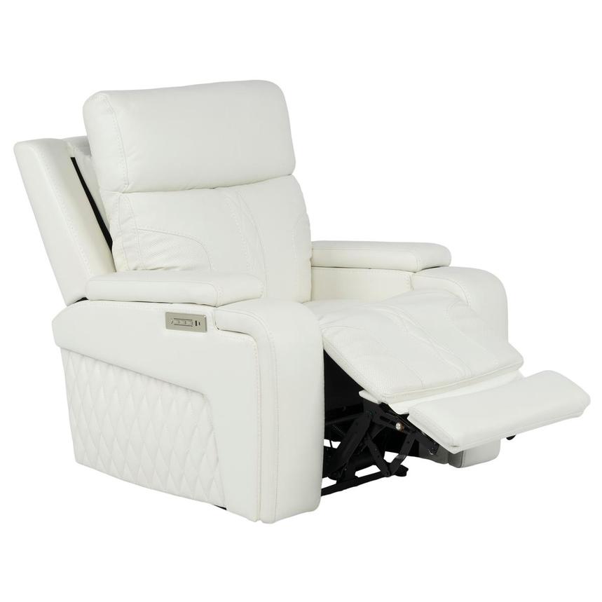 Zeus Leather Power Recliner alternate image, 4 of 14 images.