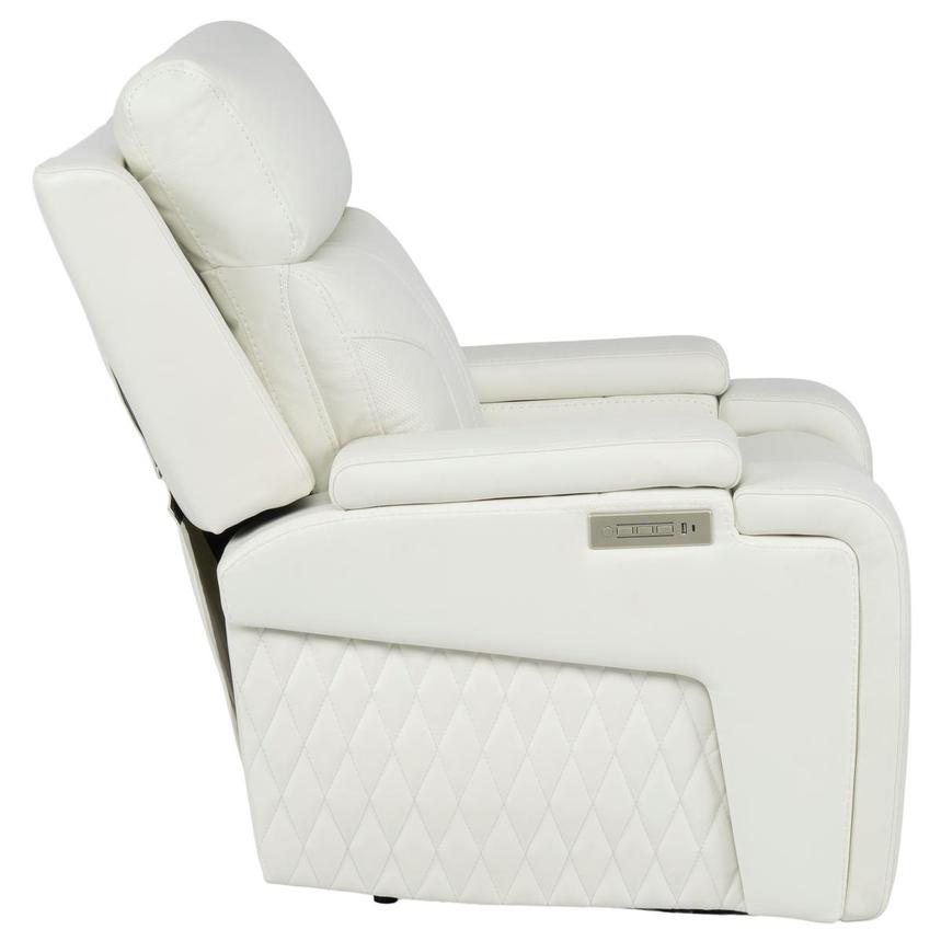 Zeus Leather Power Recliner  alternate image, 6 of 15 images.