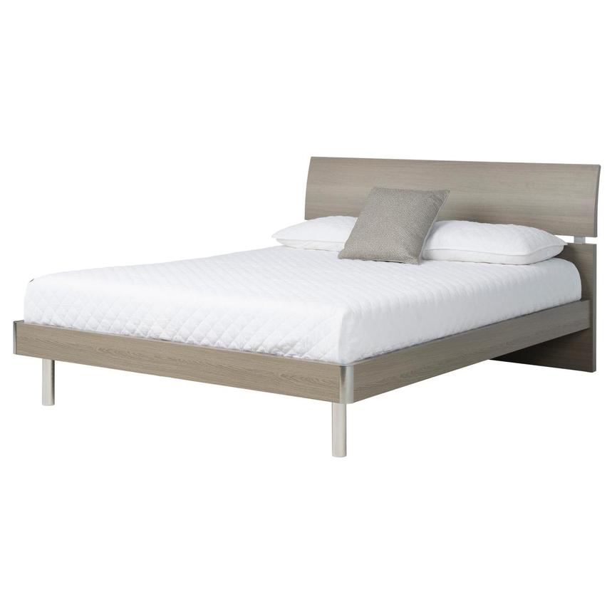 Daisy Gray Queen Panel Bed