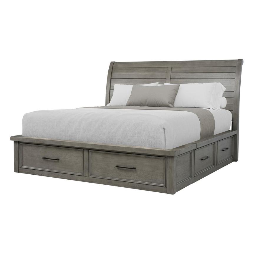 Justin Gray 4-Piece Queen Bedroom Set alternate image, 2 of 5 images.