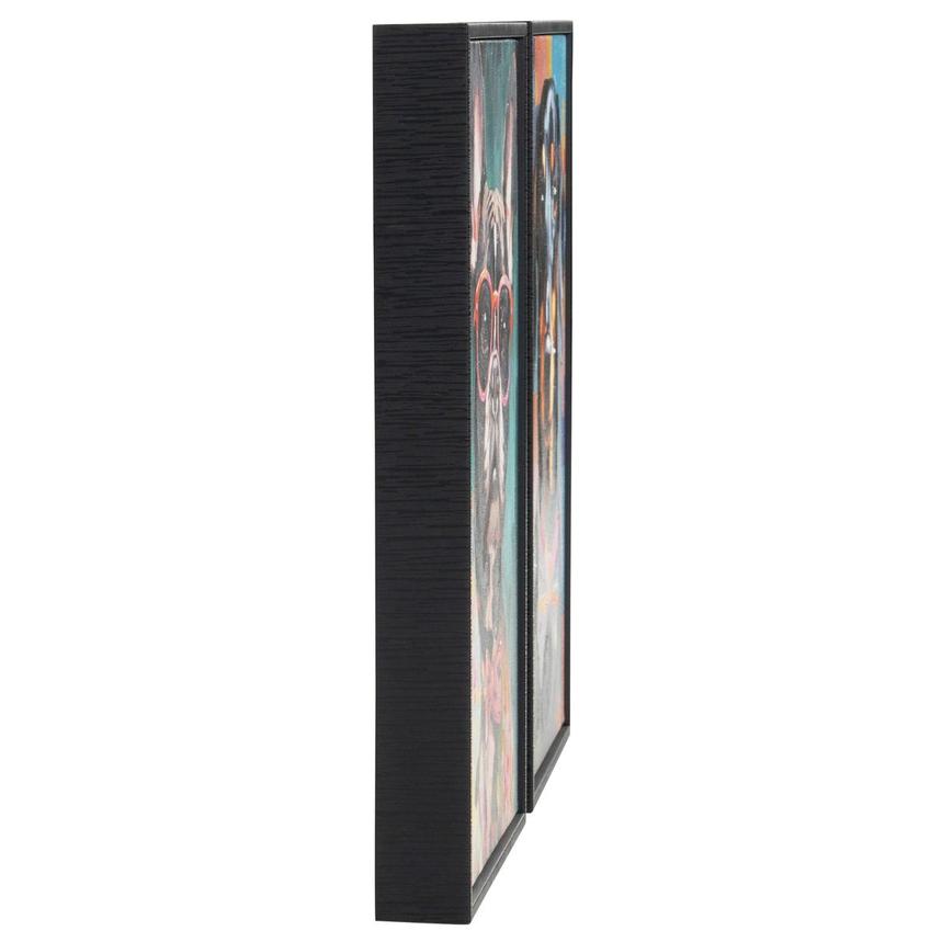 Bow Wow Chic Canvas Wall Art  alternate image, 3 of 6 images.