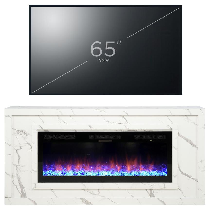 Purestone Blaze Electric Fireplace w/Remote Control  alternate image, 2 of 7 images.