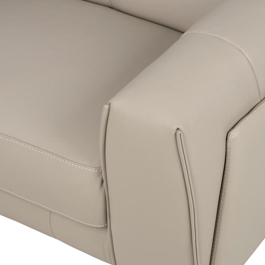 Luke 2.0 Taupe Leather Power Reclining Sectional with 6PCS/3PWR  alternate image, 7 of 11 images.