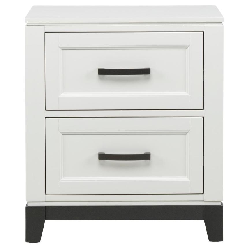 Eason White Nightstand