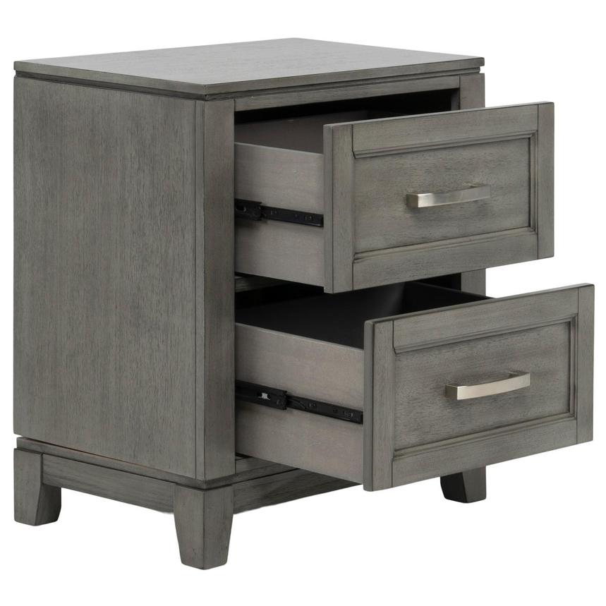 Eason Gray Nightstand  alternate image, 3 of 9 images.