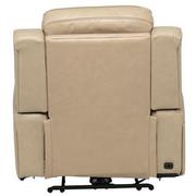 Epic Taupe Leather Power Recliner  alternate image, 7 of 12 images.