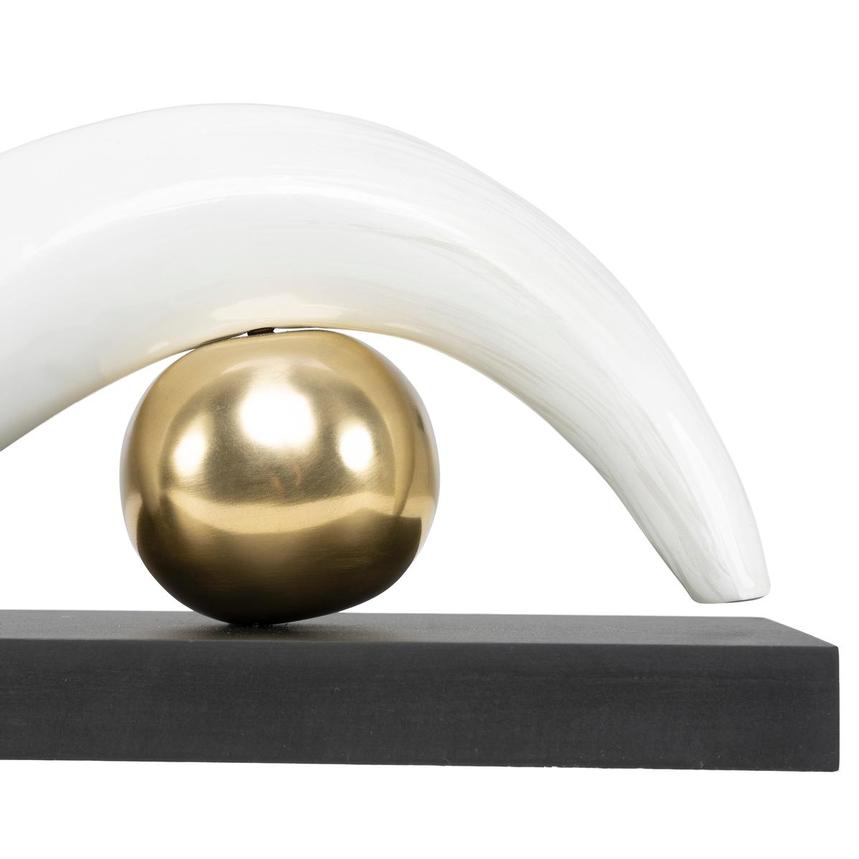 Snail Il White Sculpture alternate image, 4 of 6 images.