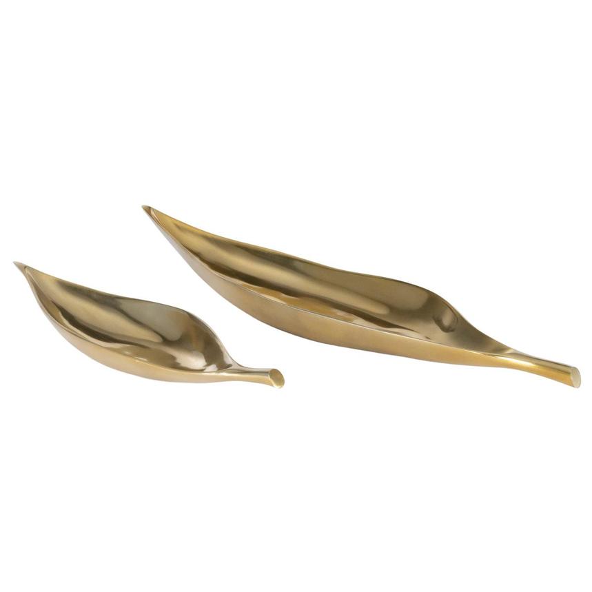 Punta Gold Set of 2 Trays main image, 1 of 4 images.