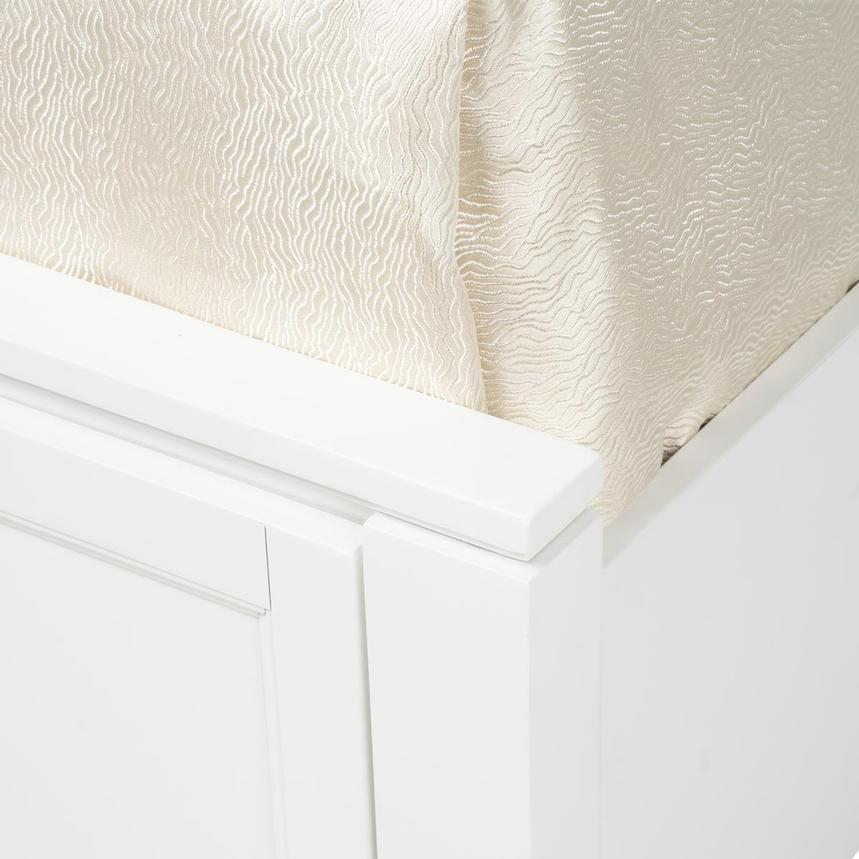 Eason White Twin Storage Bed  alternate image, 6 of 8 images.