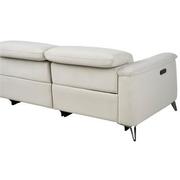 Claribel II Ivory Power Reclining Sectional with 5PCS/2PWR  alternate image, 5 of 10 images.