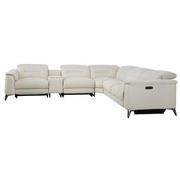 Claribel II Ivory Power Reclining Sectional with 6PCS/2PWR  alternate image, 3 of 13 images.