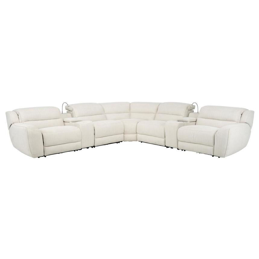 Astro Power Reclining Sectional with 7PCS/3PWR main image, 1 of 15 images.