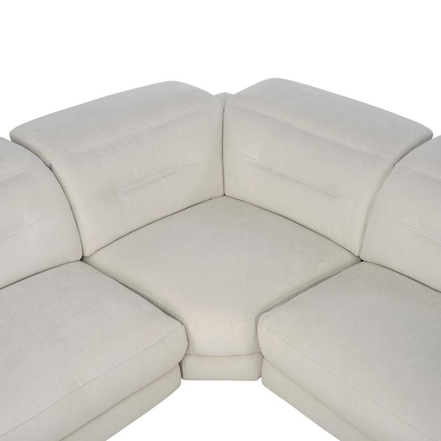 Claribel II Ivory Power Reclining Sectional with 7PCS/3PWR  alternate image, 5 of 13 images.