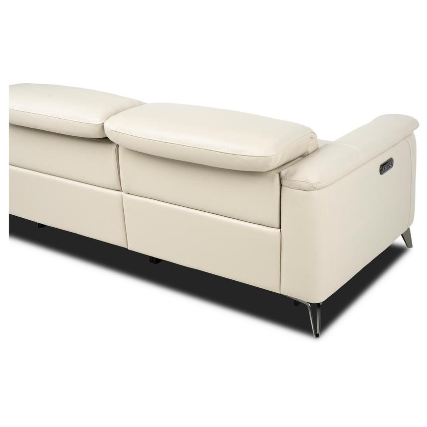Anabel Cream 2.0 Leather Power Reclining Sectional with 4PCS/2PWR  alternate image, 4 of 4 images.