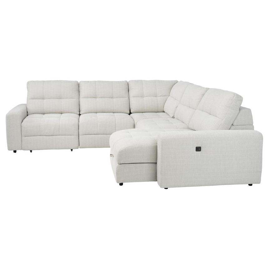 Depot Sliding Sectional w/Right Chaise with 5PCS/2PWR  alternate image, 3 of 10 images.