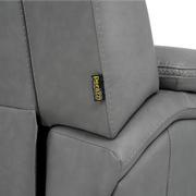 Cobalt 7PCS/3PWR Leather Power Reclining Sectional w/Beverage Cooler  alternate image, 16 of 18 images.