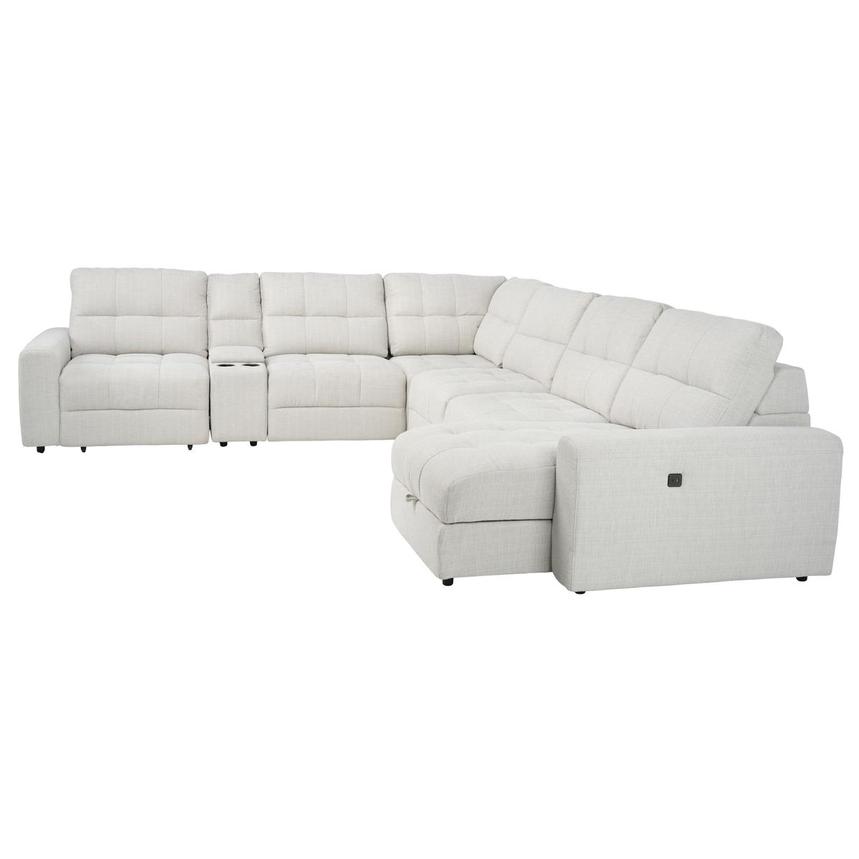 Depot Sliding Sectional w/Right Chaise with 7PCS/2PWR  alternate image, 3 of 14 images.