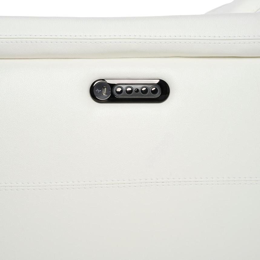Anabel White 2.0 Home Theater Leather Seating with 5PCS/2PWR  alternate image, 12 of 13 images.