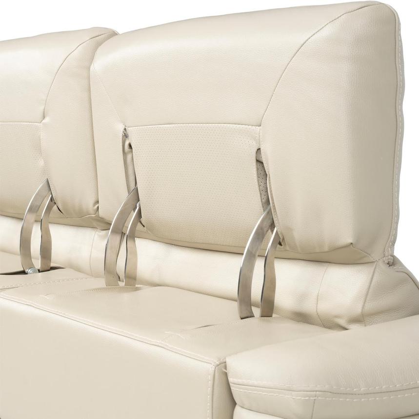 Anabel Cream 2.0 Leather Power Reclining Loveseat  alternate image, 6 of 11 images.
