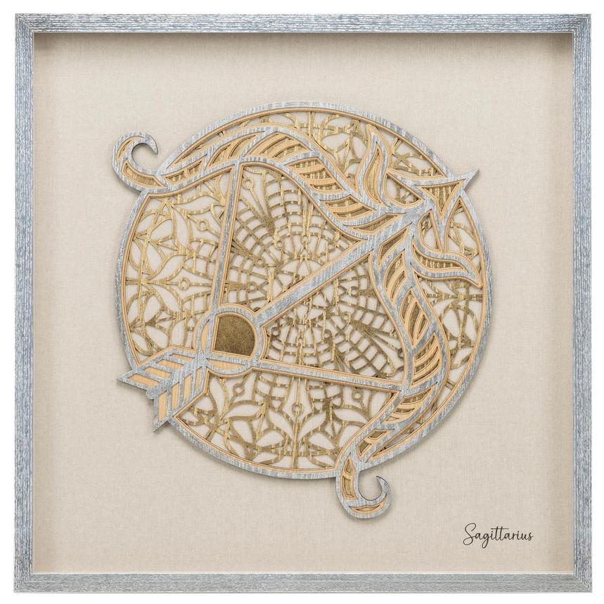 Sagittarius Zodiac Shadow Box  main image, 1 of 7 images.