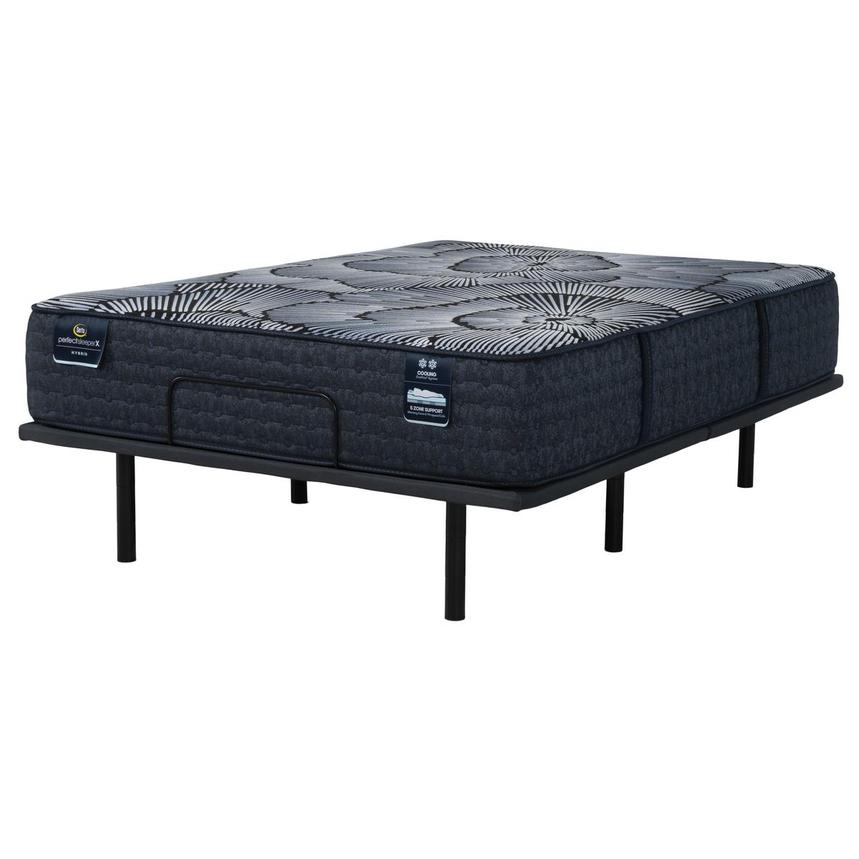 Kendal-Medium King Mattress w/Baselogic Silver Powered Base by Serta and Beautyrest