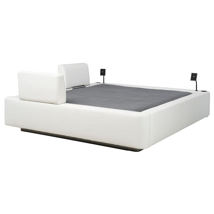Cassie White Queen Platform Bed  alternate image, 3 of 10 images.