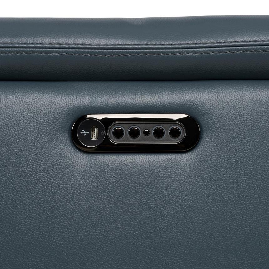 Anabel 2.0 Blue Home Theater Seating w/2PWR  alternate image, 13 of 13 images.