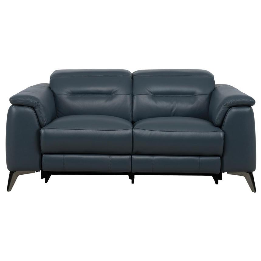 Anabel 2.0 Blue Duo Recliner Loveseat