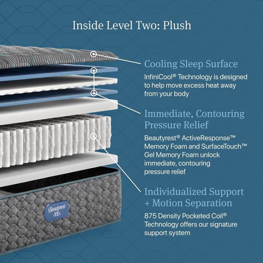 Level Two Plush Full Mattress by Beautyrest  alternate image, 3 of 7 images.