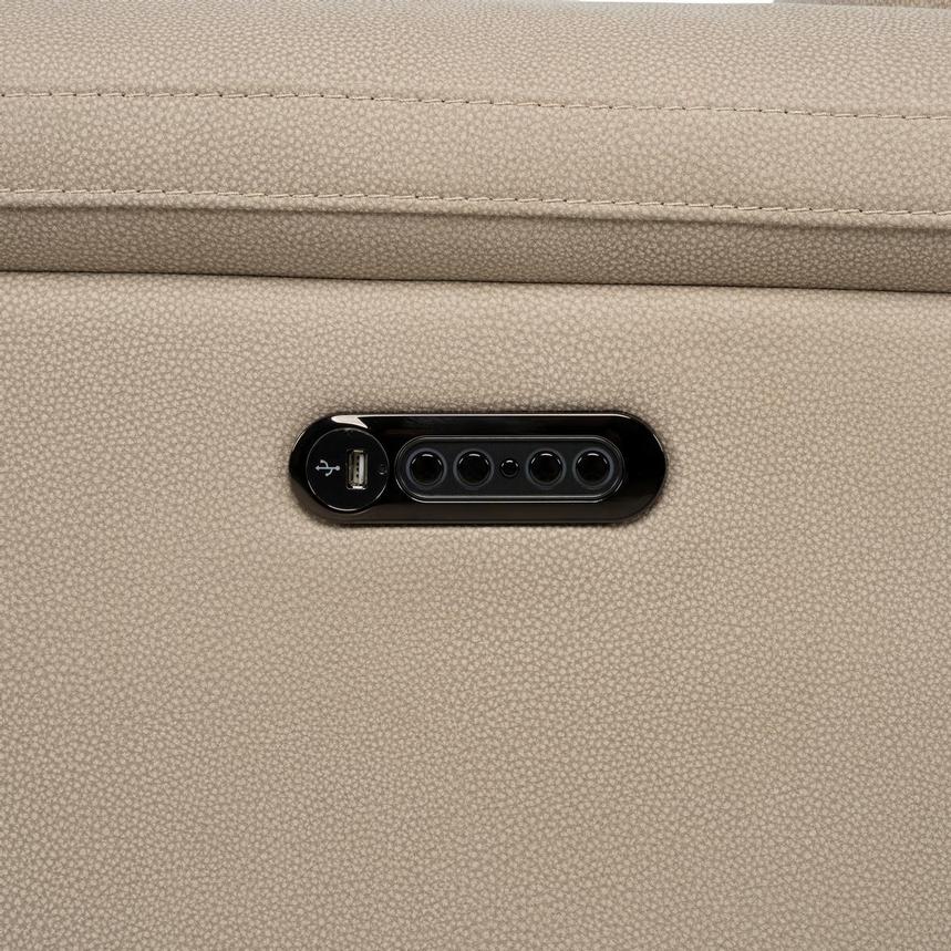 Karly Beige Power Reclining Sectional with 6PCS/2PWR  alternate image, 11 of 11 images.