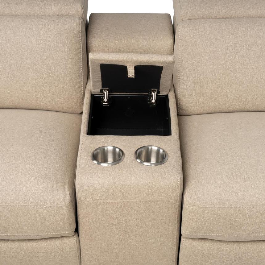 Karly Beige Home Theater Seating with 5PCS/2PWR  alternate image, 6 of 11 images.