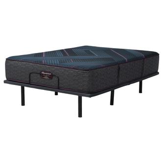 Level Three Hybrid-Firm King Mattress w/Baselogic Silver Powered Base by Serta and Beautyrest